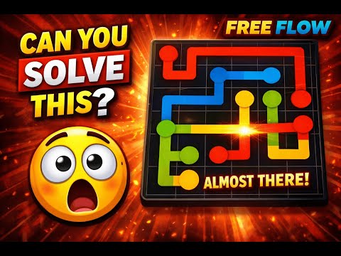 "One line. no mistakes" Game name: Free flow Part-1 (Level 5*5 / 6*6 finished)