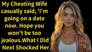My Cheating Wife casually said, 'I'm going on a date now. Hope you won't be too jealous.What I Did..