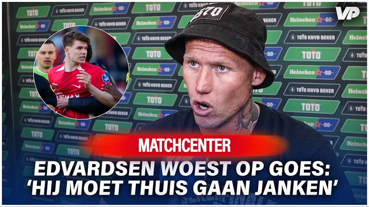 Thumbnail for article: Go Ahead-'capo' Edvardsen pakt Goes aan: 'Karma? Ja, zeker'