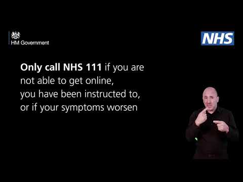 2020 03 26 Coronavirus How To Use The NHS BSL Social MP4