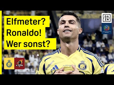 CR7 trifft & trifft! Elfmeter fragwürdig: Al-Nassr - Al-Wahda | Saudi Pro League | DAZN