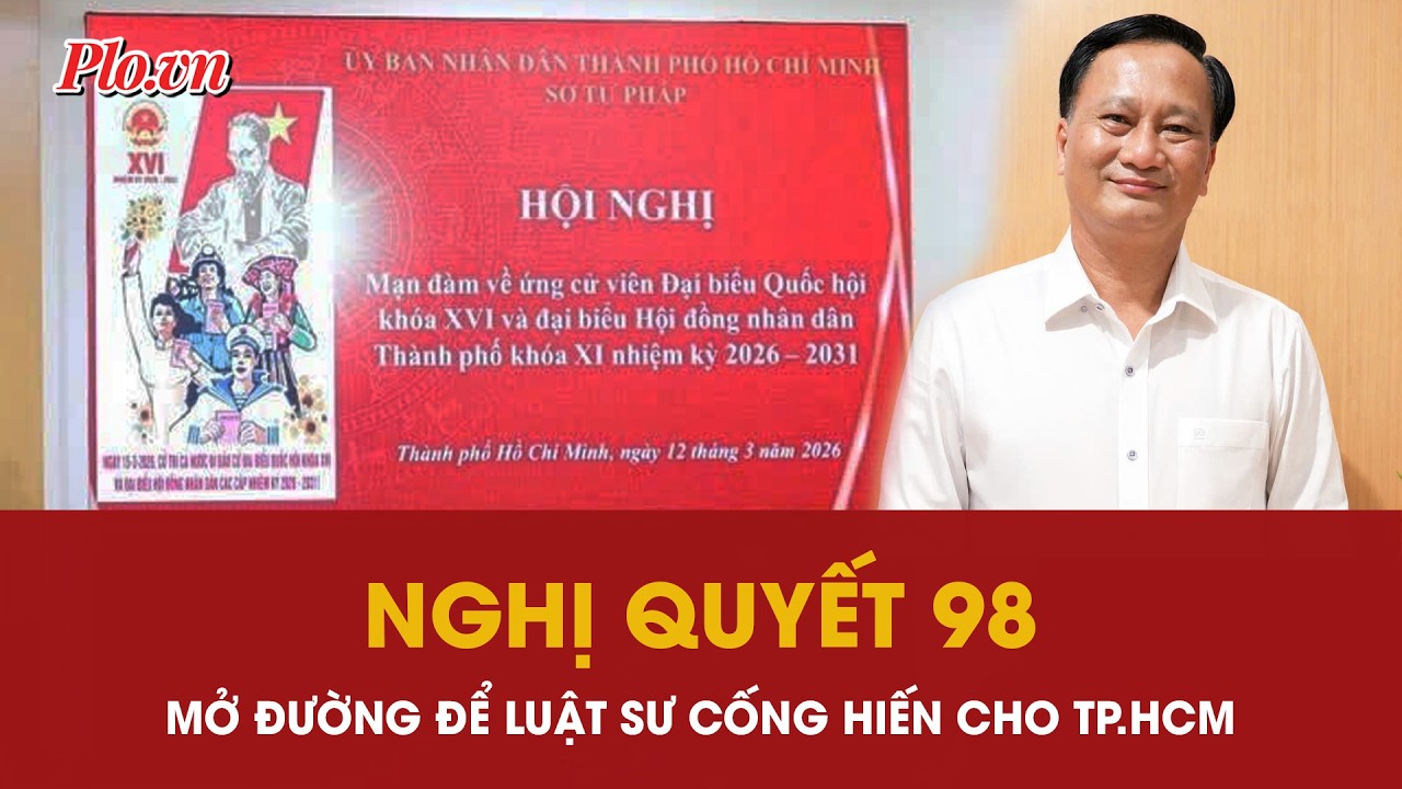 Luật sư Hà Hải: Nghị quyết 98 mở đường để các luật sư cống hiến cho TP.HCM