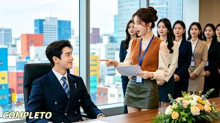 1º dia de trabalho: jovem revê amante de 1 noite. É o CEO! Ele a reconhece na hora e decide casar!