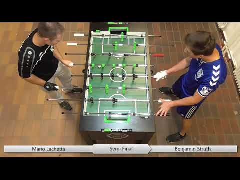 Kicker Eck - Open | Semi Final - Mario Lachetta vs Benjamin Struth | Tablesoccer.TV