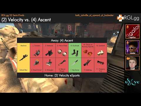 Semi-Finals - Velocity eSports vs Ascent  - Pick/Ban Prolander - RGL.gg - Season 2