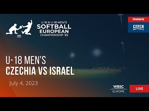 8 U-18 Men's Softball European Championship: Czechia VS Israel