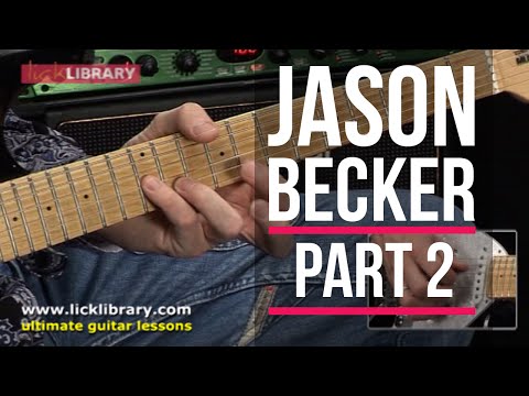 Jason Becker Style Guitar Lesson PART 2 With Jamie Humphries | Licklibrary
