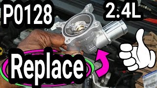 "P0128 Fix! Step-by-Step Thermostat Replacement on Chrysler Jeep Dodge 2.4L Engine"