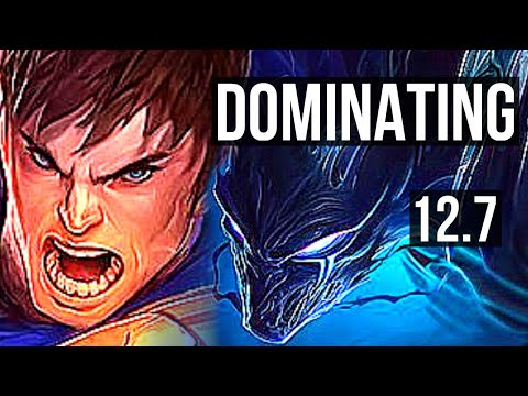 GAREN vs NOCTURNE (TOP) | Rank 5 Garen, 6/1/5, 1.2M mastery, 300+ games | KR Grandmaster | 12.7