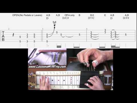 DANNY BOY - Hudson 6 String Pedal Steel Basics #6