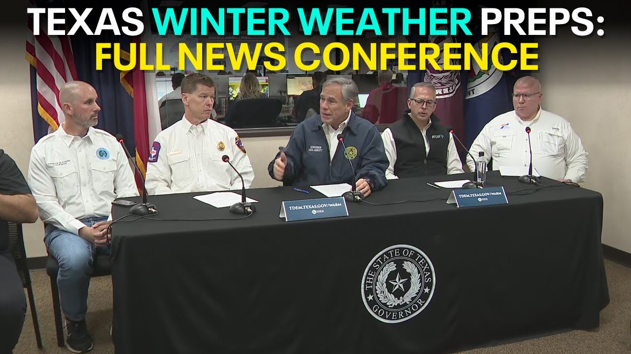 Texas winter storm: Gov. Abbott gives update on power grid, roads and more