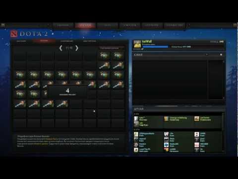 Dota 2 unbox 20 Frosty Treasure of Frostivus