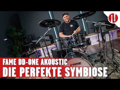 Fame DD-ONE Akoustic E-Drum Set - Electronic Drumkit image 11