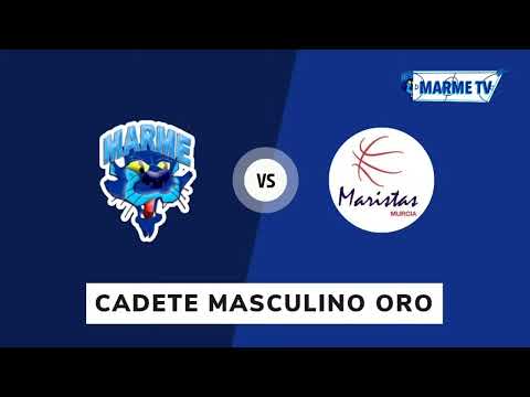 Cadete Masculino Oro. Marme San Javier - Superdumbo Maristas Murcia A.