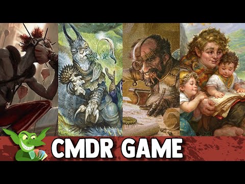 The Jolly Balloon Man vs The Odd Acorn Gang vs Jan Jansen vs Samwise Gamgee EDH / CMDR game