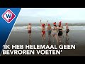 Zonder nieuwjaarsduik tóch met een plons het nieuwe jaar in - OMROEP WEST