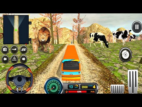 Uphill Offroad Bus Driving Simulator 2021 - Android Gameplay