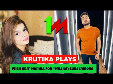 Krutika plays Wish 8bitMamba For 1Million YouTube Subscribers | Mamba 1 Million Celebration