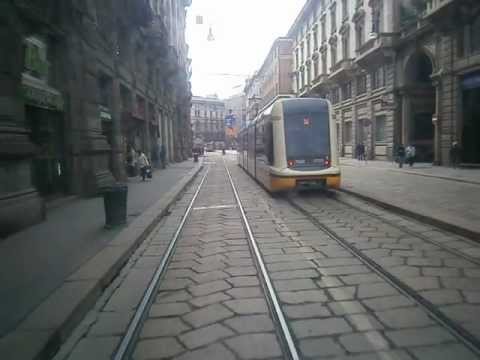 Tram in Milano / Tram in Mailand / Mailand U-Bahn Metro Subway