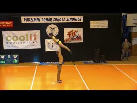 Jiří Jakubec a Nikola Zunová, ktg: B(akr.) - 2.místo