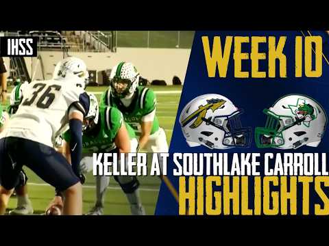 Southlake Carroll Holds Off Keller 40-28 Behind Ground Game