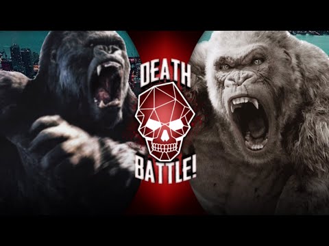 King Kong VS George(monsterverse VS Rampage)