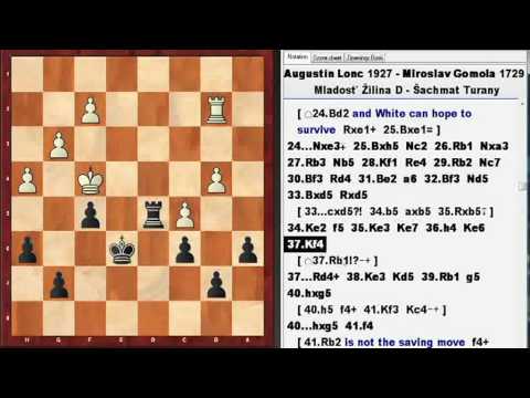 1.2. Augustín Lonc - Miroslav Gomola 0 - 1