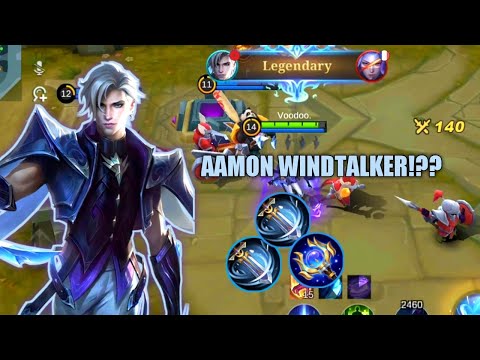 Top Global Aamon best build 2022 solo rank kasih rata public!! || Super Aamon || MLBB