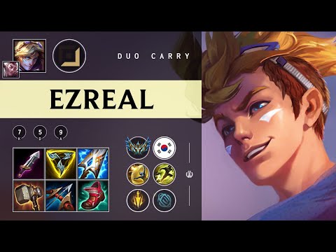 Ezreal ADC vs Lucian - KR Challenger Patch 25.24