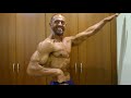 Posing routine one day before Competition :Zsolt Zoltán Szász