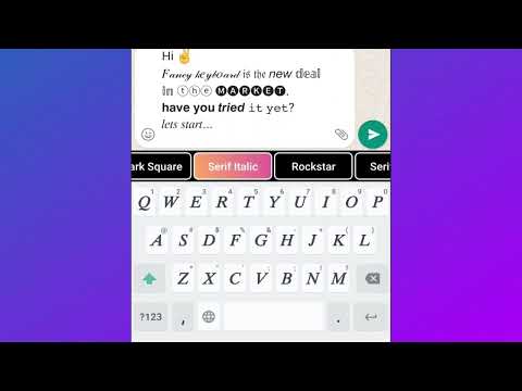 Aa Fonts: Fancy Font Keyboard Video