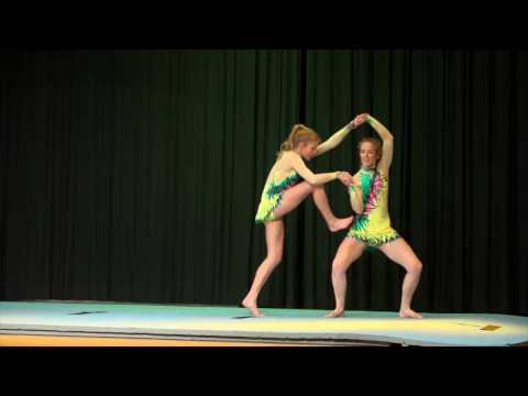 Maia & Debora - Akrobatik-Duo am Akro am Säntis 2017