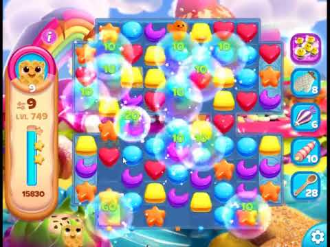 Cookie Jam Blast Level 749 - NO BOOSTERS 🍪 | SKILLGAMING ✔️