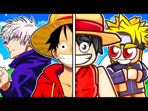 If Anime ACTUALLY Played Roblox (One Piece, Jujutsu Kaisen, Naruto, Saitama & MORE!)