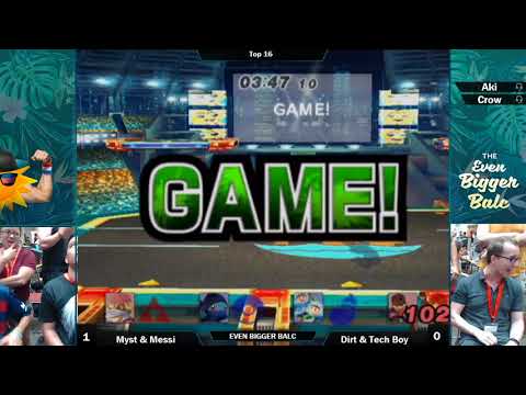 EBB: Myst & Messi vs Dirtboy & Techboy Doubles Top 16