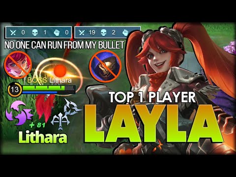 Underrated Marksman vs Overpower Marksman? Watch & See! Lithara Top 1 Player Layla - Mobile Legends