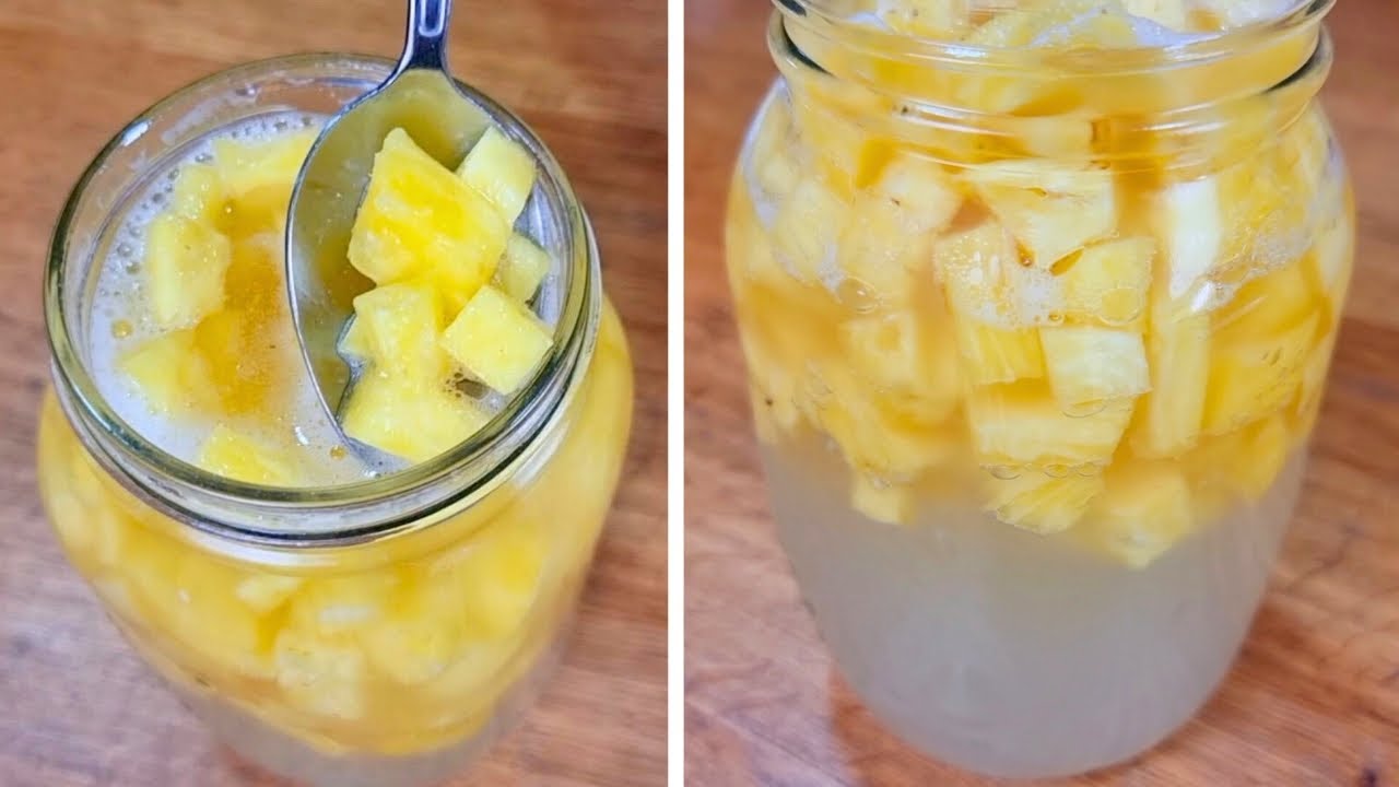 PROBIÓTICO FERMENTADO para Intestino, Imunidade, Emagrecer,... SEM AÇÚCAR E VINAGRE (Abacaxi)