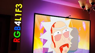 Govee Envisual TV LED backlight with camera, cheap and looks great!