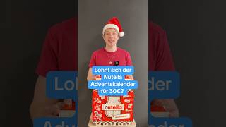 Nutella Adventskalender 2025 Unboxing Short 2
