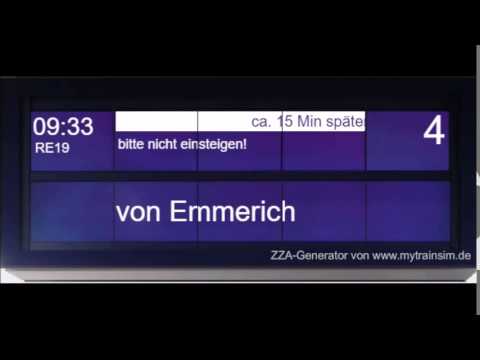 Blechelse verspätung RE19