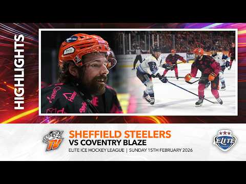Sheffield Steelers v Coventry Blaze - Elite League - 15th February 2026
