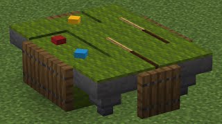 how to make a pool table in minecraft