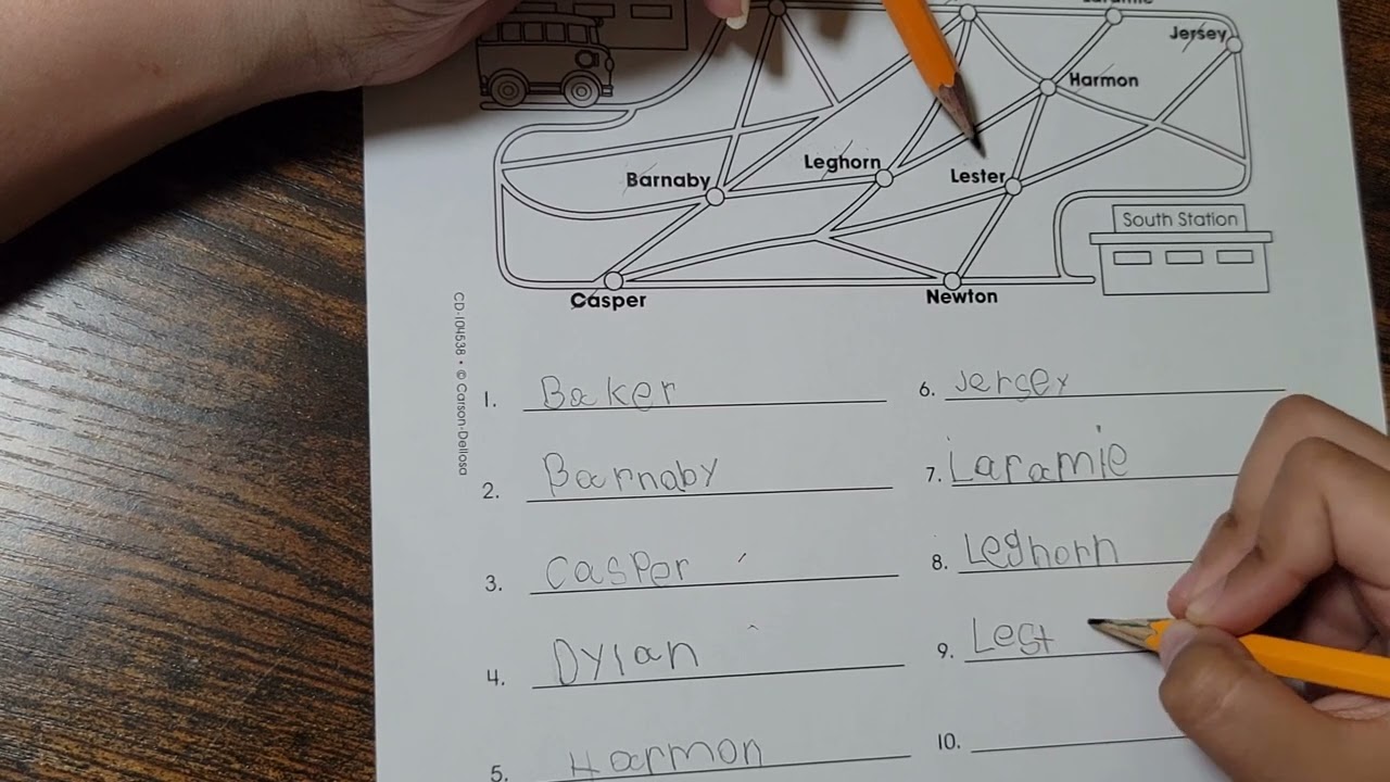 Third Grade Language Arts | Worksheets