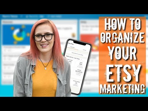 How to Organize your Etsy Marketing Plan Easily - Holiday Prep Series Episode 8