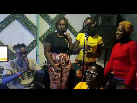 Africa Unite- Bucho Antidat, Mozerox Di Xtinguisher & Ashia Logx ( Behind the scenes in studio)