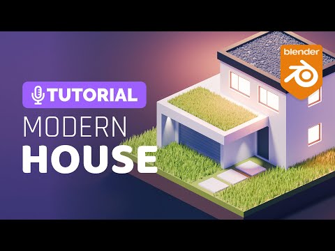 Blender Modern House Tutorial | Polygon Runway