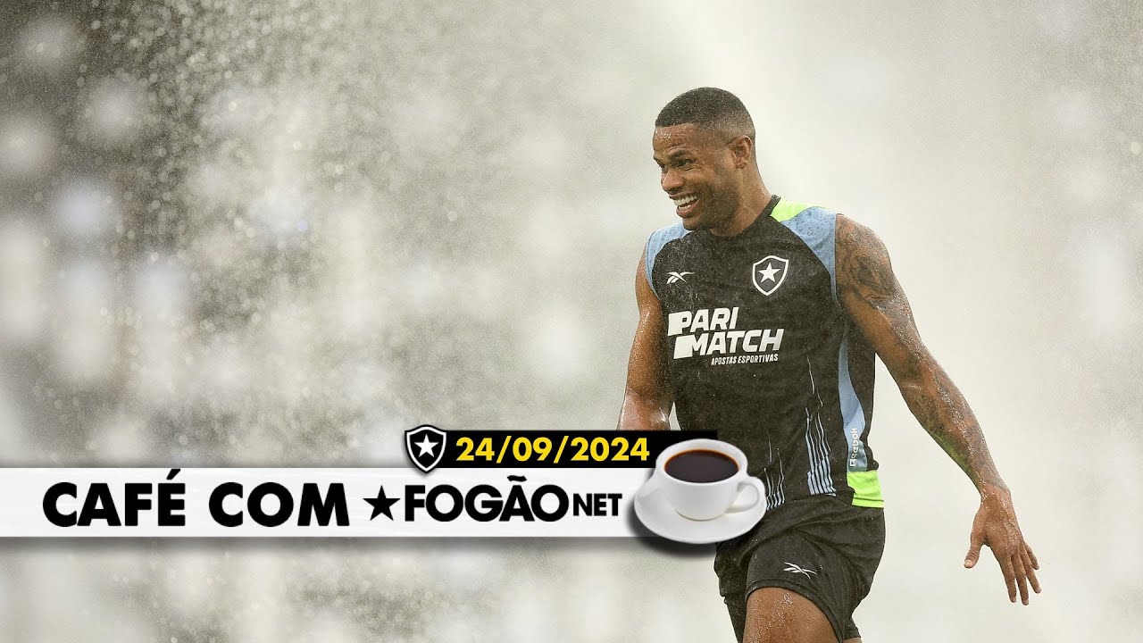 LIVE CAFÉ COM FOGÃONET | Júnior Santos, Cuiabano e Eduardo treinam no Botafogo; pré-convocados; Leila Pereira x fair play