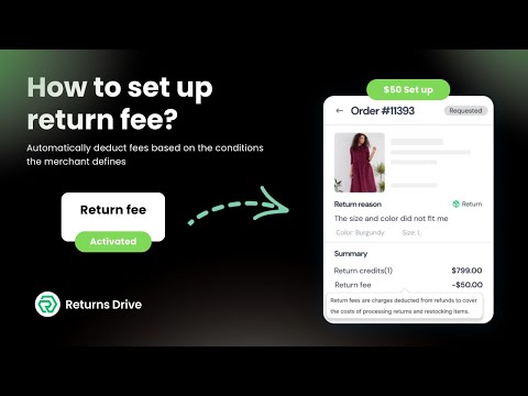 Synctrack Returns & Exchanges: How to set up return fee feature?