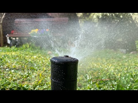 Hunter Sprinkler - How to Adjust It