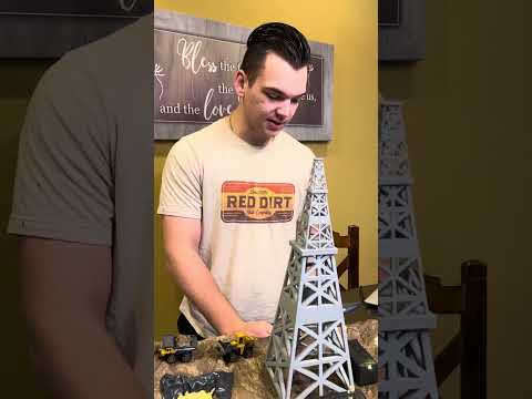 Construction safety project land oil rig 